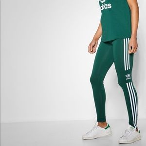Adidas Originals Leggings - Collegiate Green